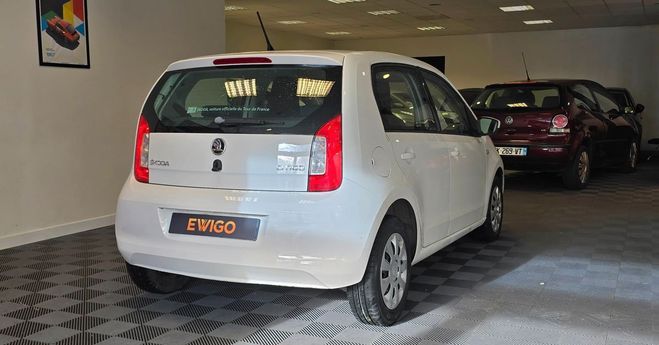 Skoda Citigo 1.0 mpi 60 ch ambition asg bva   boite a Blanc de 2017