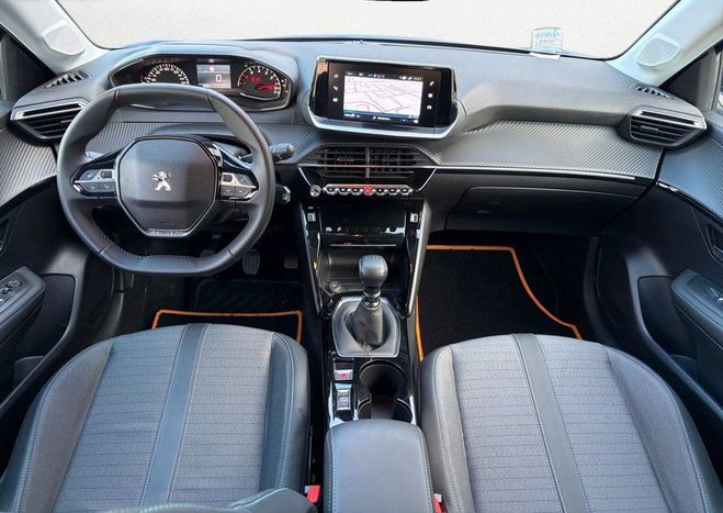 Peugeot 208 1.2 puretech 100ch allure bvm6 Bleu de 2023