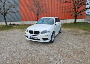  Voir d&eacute;tails -BMW X3 F25 xDrive20d 184ch PACK M Tr�s Bon Etat &agrave; Rodez (12)