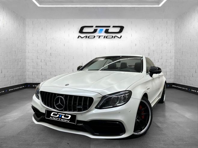 Mercedes Classe C CABRIOLET 63 S Mercedes-AMG SPEEDSHIFT M Blanc Mat de 2019