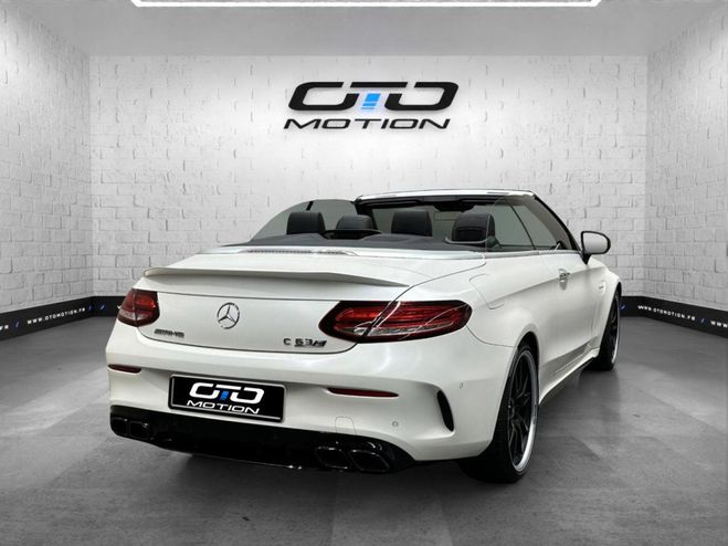 Mercedes Classe C CABRIOLET 63 S Mercedes-AMG SPEEDSHIFT M Blanc Mat de 2019