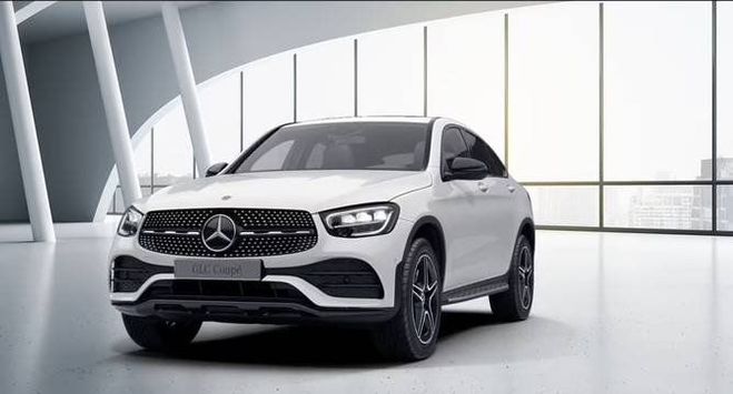 Mercedes GLC Coup� 300 de 4M AMG Night SHD AHK DISTRO Blanc Polaire Uni de 2022