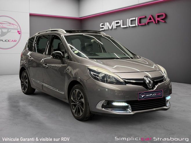 Renault Grand Scenic III 7 places dCi 110 FAP eco2 Bose EDC S Gris de 2014