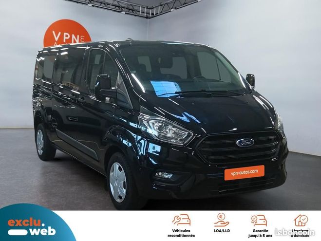 Ford Custom Transit Kombi 320 L2H1 2.0 EcoBlue 130 m Noir de 2021