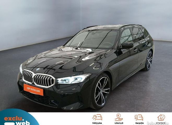 BMW Serie 3 Touring 320d xDrive 190 ch BVA8 M Sport Noir de 2024