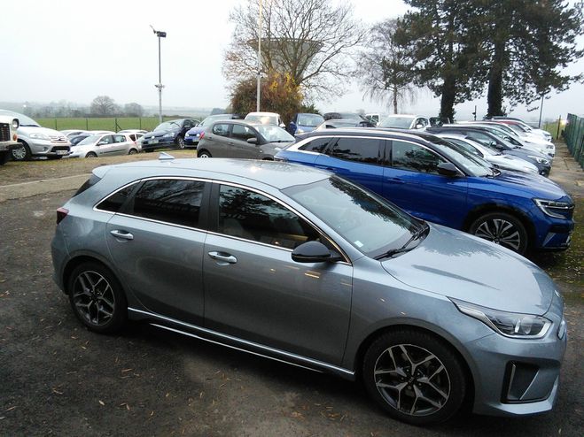 Kia Ceed 1.5 T-GDi 160 ch ISG DCT7 GT Line BVA -  Gris anthracite de 2021