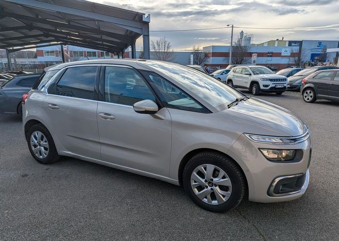 Citroen C4 Picasso 1.6 blue hdi 120 eat6 business, attelage Beige de 2017