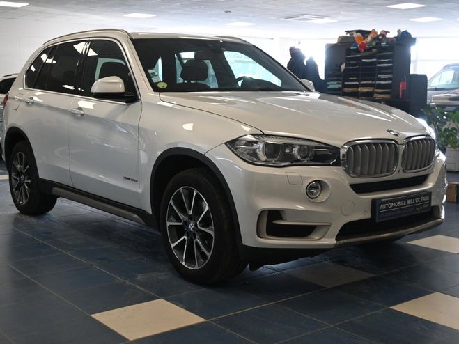 BMW X5 F15 xDrive30d 258 ch Exclusive A Blanc de 2014