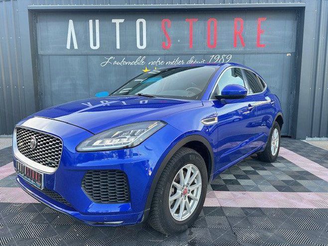 Cliquer pour voir la photo suivante Jaguar E-Pace 2.0D 180CH R-DYNAMIC AWD BVA9 9CV Bleu Caesium Metal de 2019