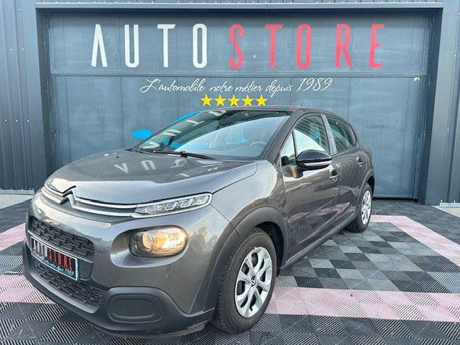 Citroen C3 PURETECH 110CH FEEL S&S EAT6 E6.D-TEMP 1 Gris Acier de 2019