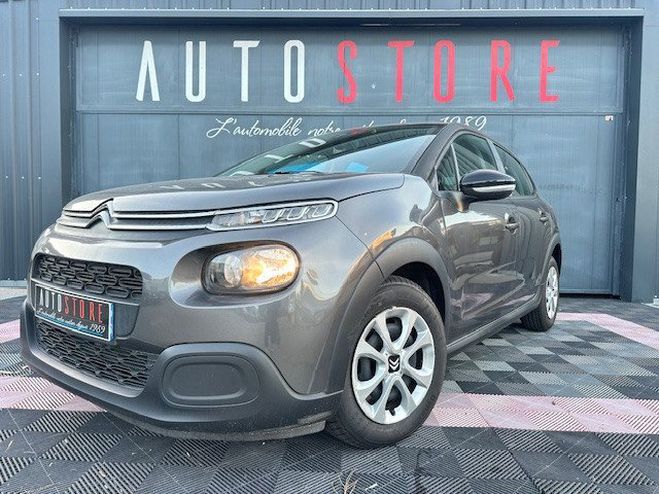 Citroen C3 PURETECH 110CH FEEL S&S EAT6 E6.D-TEMP 1 Gris Acier de 2019