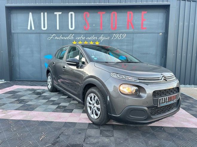 Citroen C3 PURETECH 110CH FEEL S&S EAT6 E6.D-TEMP 1 Gris Acier de 2019