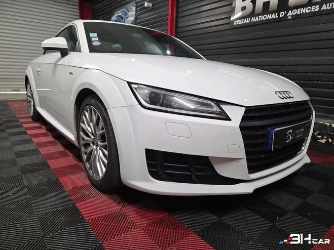 Audi TT COUPE 1.8 TFSI 180 S-LINE S-TRONIC BVA Blanc de 2017