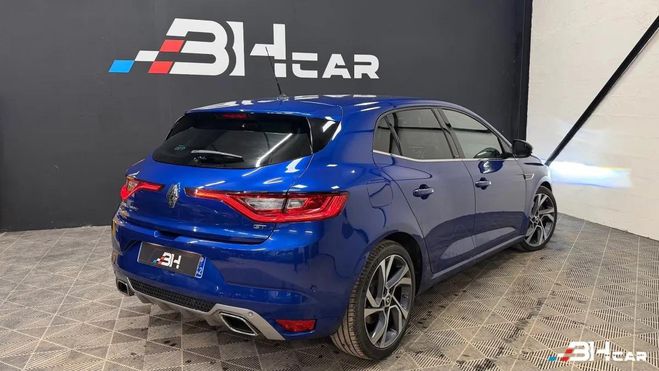 Renault Megane 4 GT 205 EDC / Suivi COMPLET Bleu de 2018