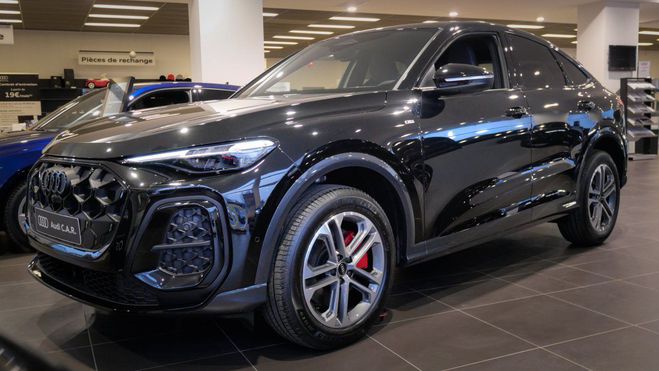 Audi Q5 Sportback TDI 204 ch Hybride S tronic 7  NOIR MYTHIC METALLISE de 2025