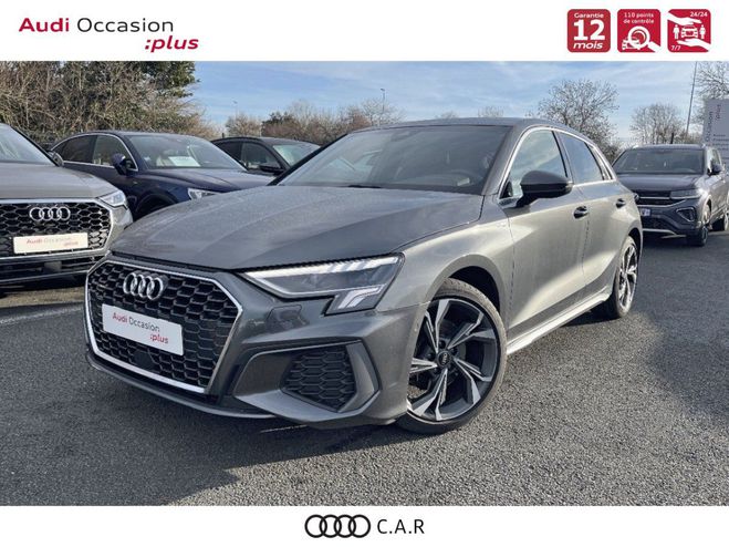 Audi A3 Sportback 40 TDI 200 S tronic 7 Quattro  Gris de 2022