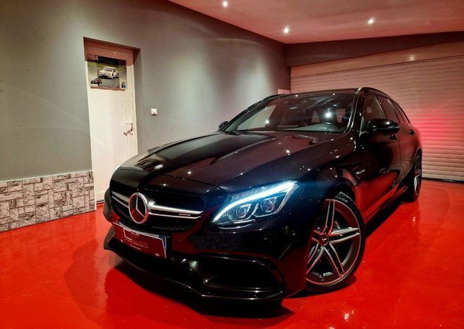 Mercedes Classe C 63 AMG 4.0 V8 BI-TURBO 476 CH MCT7 SPEED Noir de 2016