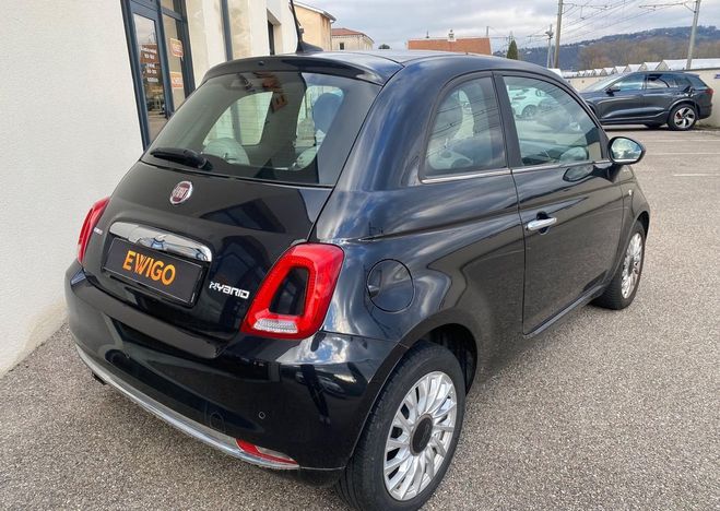 Fiat 500 1.0 70ch hybrid dolcevita plus carplay t Noir de 2021