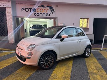  Voir d&eacute;tails -Fiat 500 1.2 8V 69CH ECO PACK LOUNGE &agrave; Cannes (06)