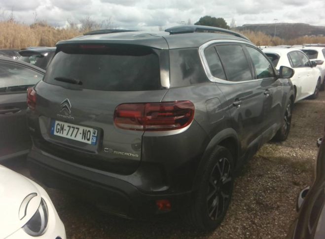 Citroen C5 Aircross HYBRID RECHARGEABLE 225CH SHINE Gris Platinium de 2023