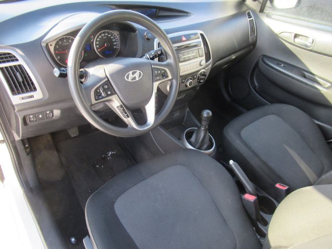 Hyundai I20 1.2 PACK SENSATION Blanc de 2012