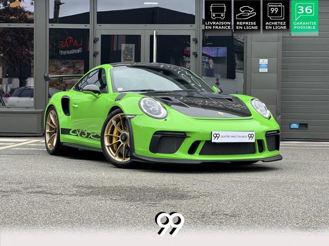 Porsche 911 991 COUPE GT3 RS approved- Pack Weissach VERT L�ZARD de 2018