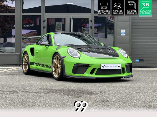 Porsche 911 991 COUPE GT3 RS approved- Pack Weissach VERT L�ZARD de 2018