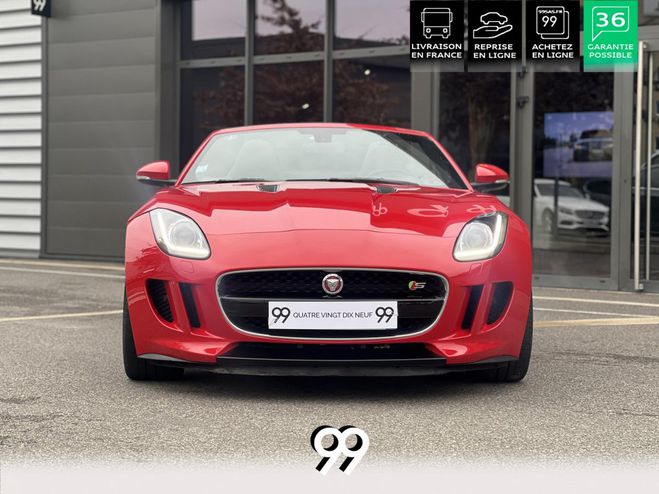 Jaguar F-Type F.TYPE Cabriolet 3.0i V6 - BVA Quickshif SALSA RED de 2014