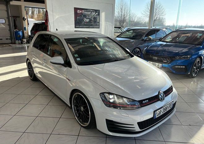 Volkswagen Golf VII GTI 2.0 TSI 220CH GPS-XENON-JANTES 1 Blanc de 2014
