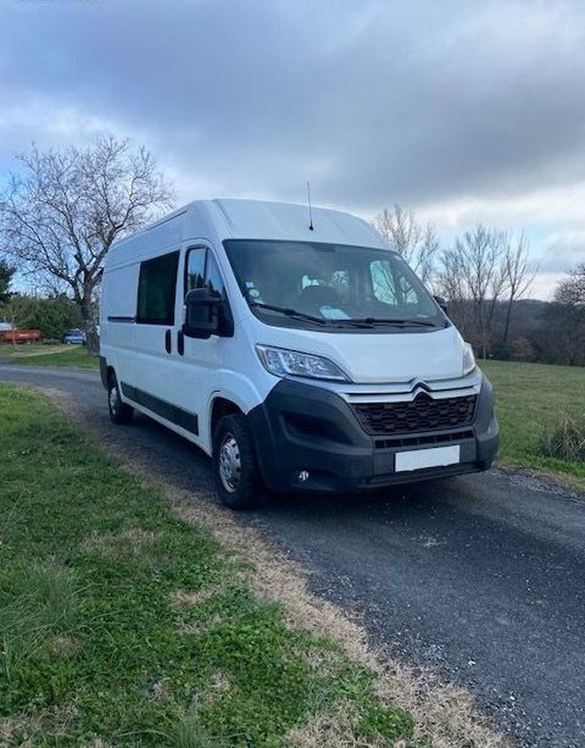 Citroen Jumper cab appro.35 l3h2 bhdi 130 bvm6 7 places Blanc de 2019