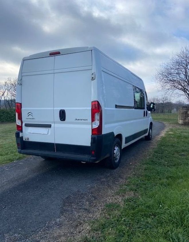 Citroen Jumper cab appro.35 l3h2 bhdi 130 bvm6 7 places Blanc de 2019