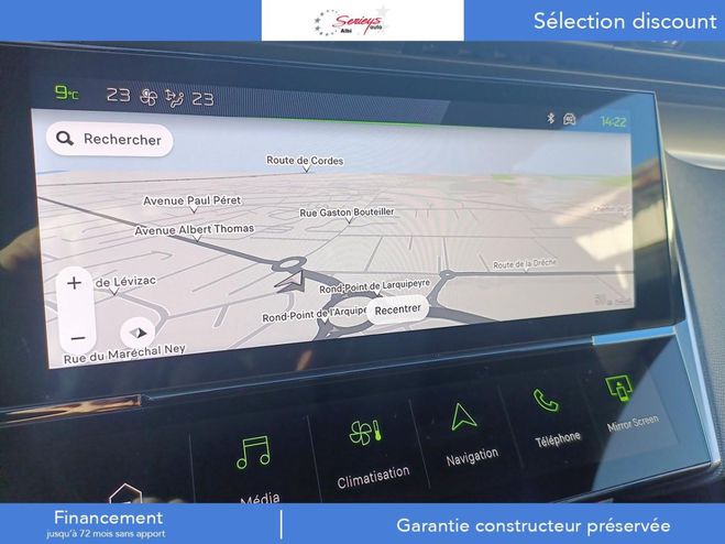 Peugeot 308 GT BlueHDI 130 EAT8 VISIO 360+DRIVE ASST BLANC OKENITE METAL de 2024