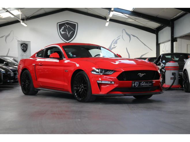 Ford Mustang FASTBACK GT 5.0 V8 450 COUPE PHASE 2 / F ROUGE CLAIR de 2018