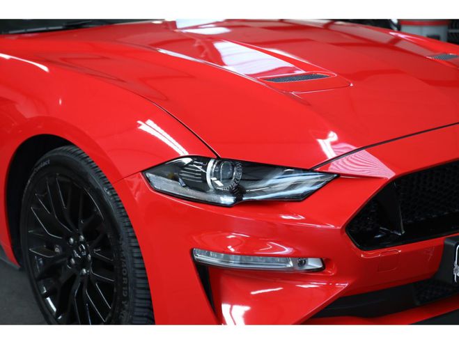 Ford Mustang FASTBACK GT 5.0 V8 450 COUPE PHASE 2 / F ROUGE CLAIR de 2018