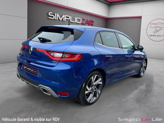 Renault Megane IV BERLINE dCi 165 Energy EDC GT Bleu de 2017