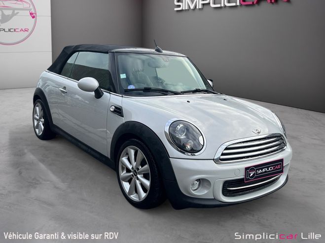 Mini Cooper 122 CV CABRIOLET BVA Gris Souris de 2014