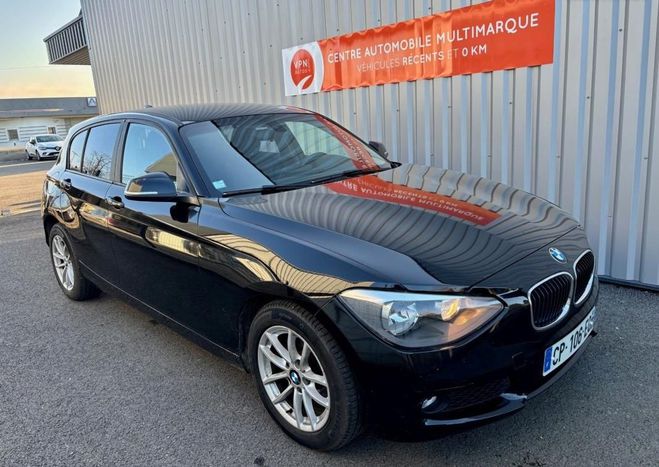 BMW Serie 1 116d 116 ch Lounge Noir de 2012