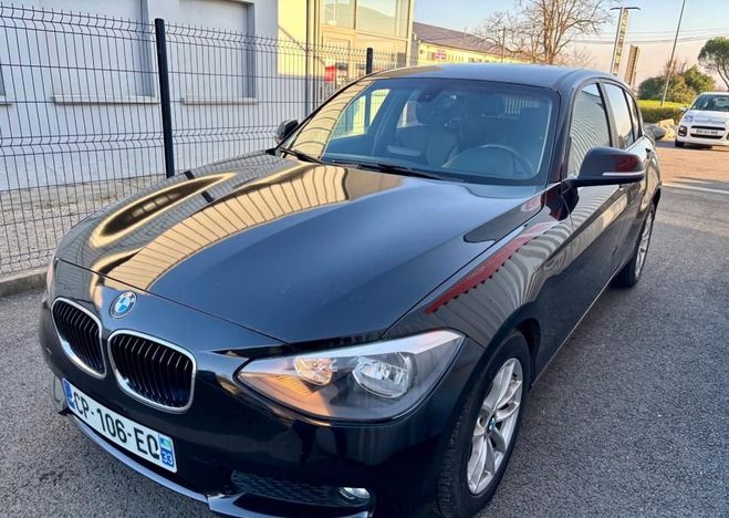 BMW Serie 1 116d 116 ch Lounge Noir de 2012