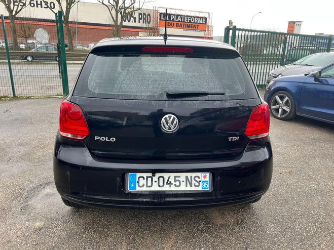 Volkswagen Polo V 1.2 TDI 75 CONFORTLINE 5P CAM�RA GPS Noir de 2012