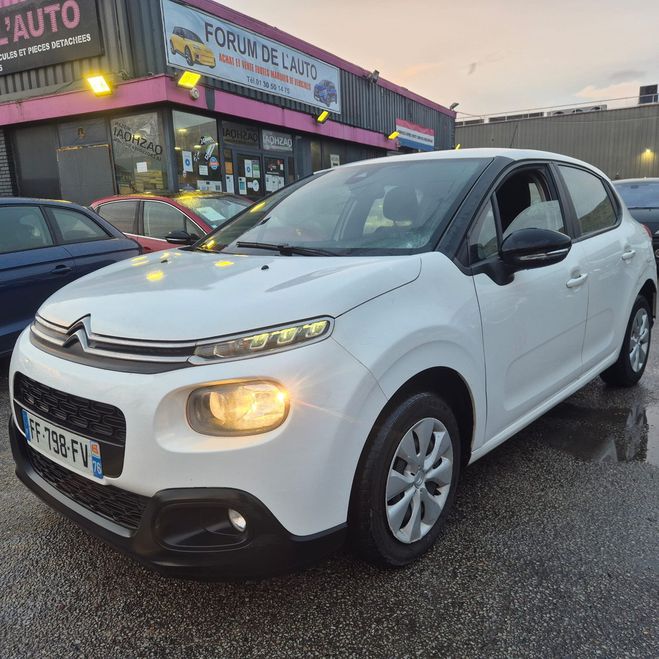 Citroen C3 III 1.6 BLUEHDI 75 S&S FEEL BUSINESS Noir de 2019