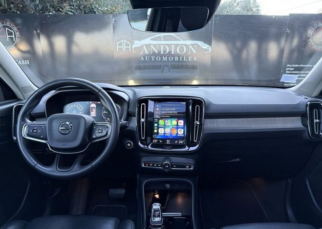 Volvo XC40 T5 RECHARGE 180 + 82CH BUSINESS DCT 7 Noir de 2021