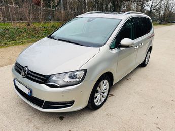  Voir d&eacute;tails -Volkswagen Sharan 2.0 TDI 140ch BlueMotion CARAT DSG6 7 PL &agrave; Montfermeil (93)