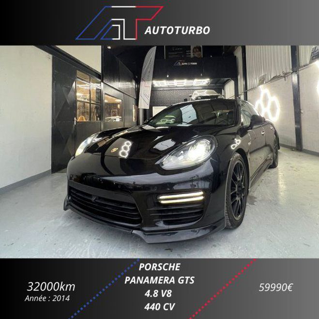 Porsche Panamera (970) GTS Noir de 2013