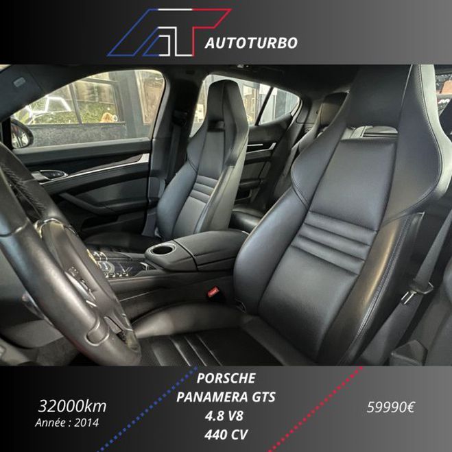 Porsche Panamera (970) GTS Noir de 2013