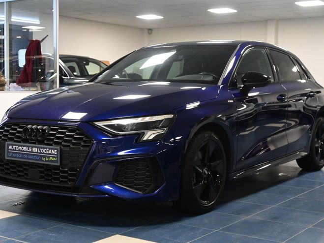 Audi A3 Sportback 35 TDI 150 S tronic 7 S Line BLEU FONCE de 2021