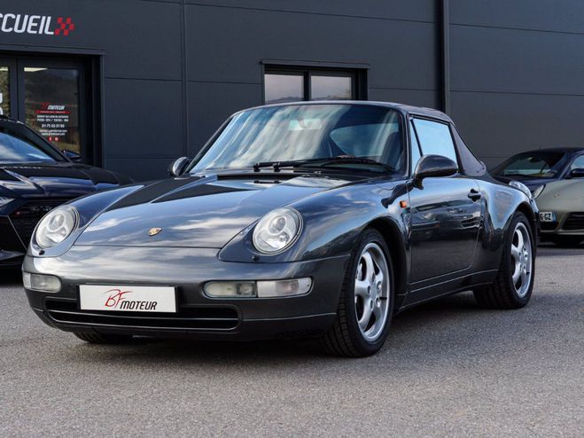 Porsche 911 993 Carrera 4 Cabriolet 3.6L 286ch BVM O Gris Ardoise m�tallis� de 1996