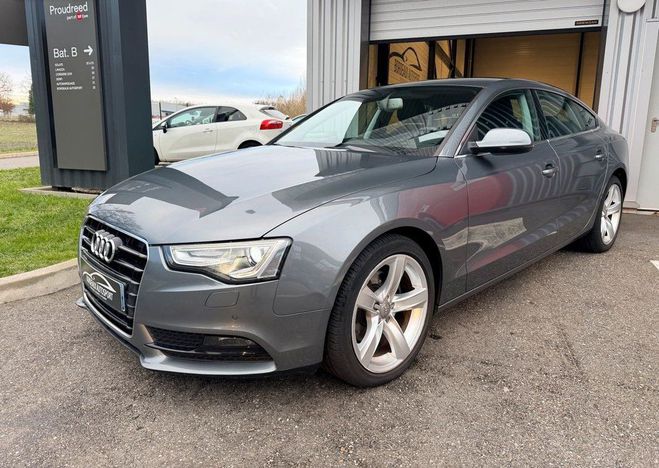 Audi A5 Sportback 2.0 TDi 190ch Ambition Luxe Mu Gris de 2014