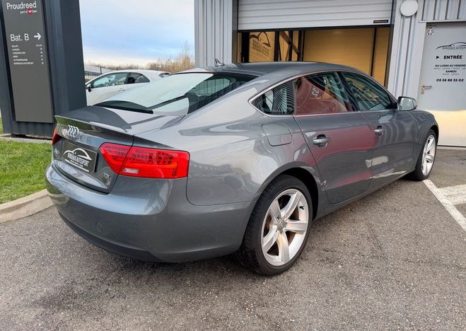 Audi A5 Sportback 2.0 TDi 190ch Ambition Luxe Mu Gris de 2014