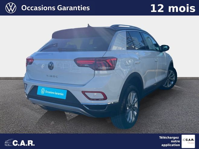 Volkswagen T Roc 2.0 TDI 150 Start/Stop DSG7 Style Blanc de 2022