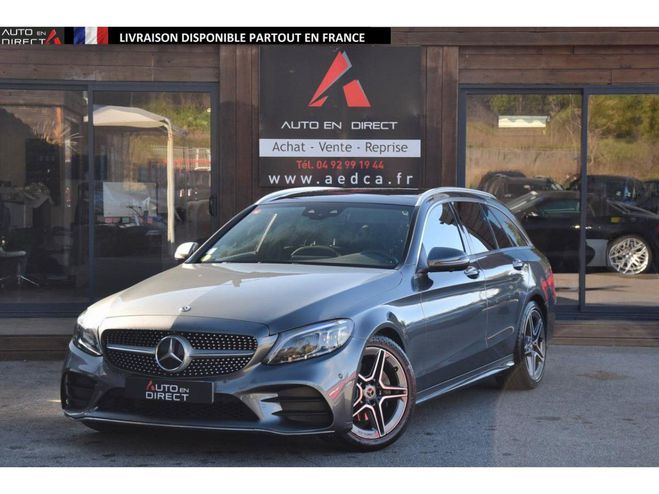 Mercedes Classe C Break 220 d - BVA 9G-Tronic - BM 205 AMG GRIS FONCE de 2019